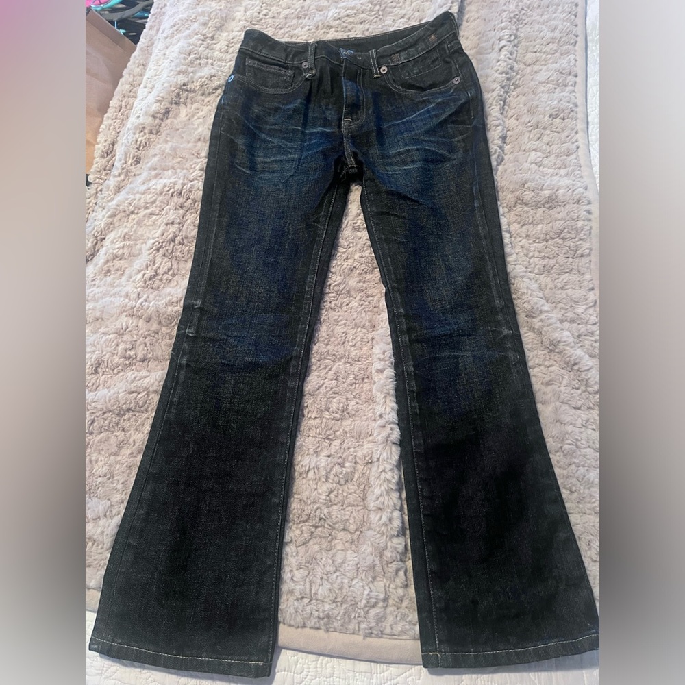R13 Highwaist Kickfit crop jeans